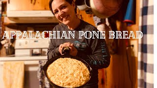 Learn how to make old fashioned Appalachian Pone Bread!