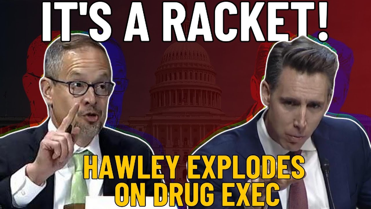 Hawley EXPLODES on Drug Middlemen