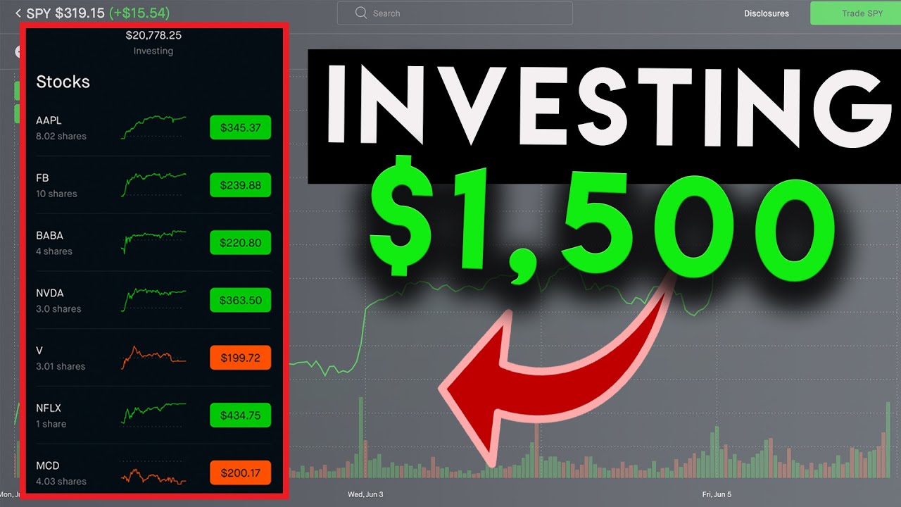 INVESTING OVER 1,000 ON ROBINHOOD 🔥 WHAT STOCKS TO INVEST IN JUNE