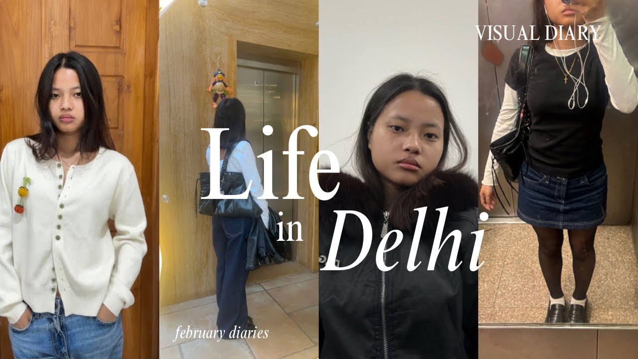 Delhi Diaries🪽 l college l hangouts l crockery shopping l deer park