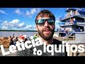 Leticia to Iquitos Peru Slow Boat up the Amazon River