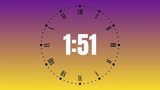 5 Minute Countdown Timer ⏰ stop Buzzer | Full Screen | No Music #timer #exercise #breaktime #time