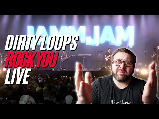 Drummer reacts to Dirty Loops - Rock You feat. Lari Basilio LIVE from the #JammJam at Roskilde
