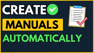 How to Create Manual Guides Automatically - Scribe AI