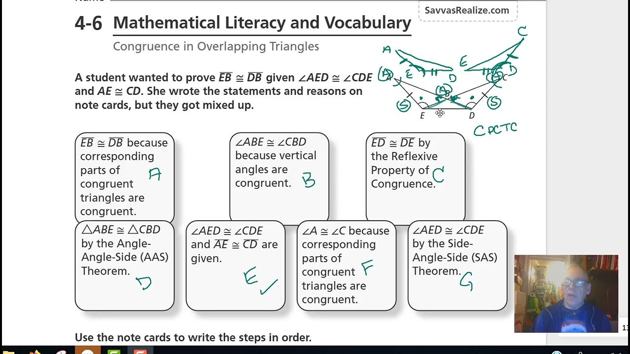 Математическая грамотность 4-6 классов - Перекрывающиеся треугольники - Саввас