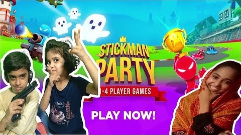 stickman party 1 2 3 4 player games free online | All Minigames (Android, iOS Game) | gameplay