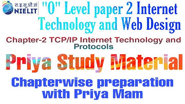 #Olevel#paper2#Chapter2 INTERNET TECHNOLOGY AND TCP/IP PROTOCOLS PART 1