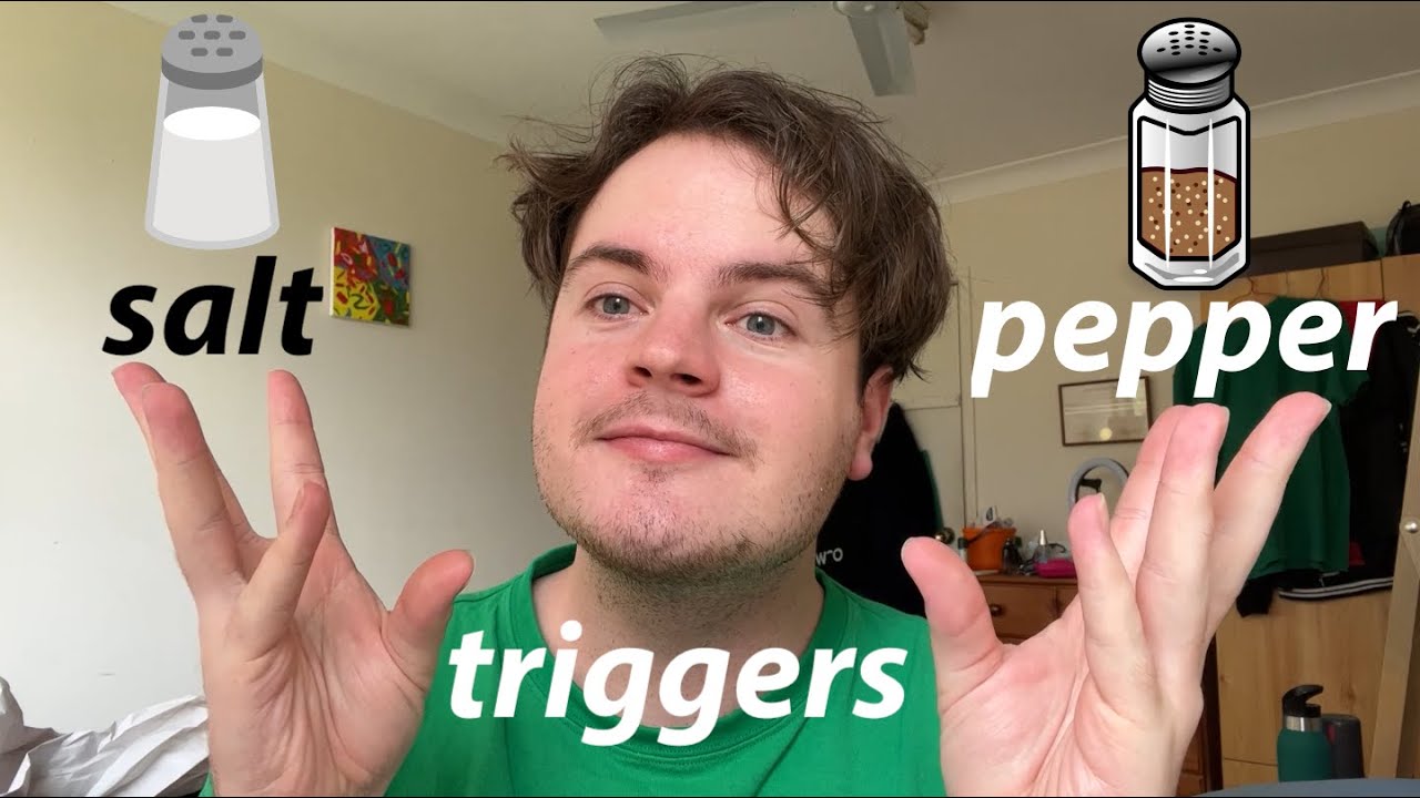 Lofi Fast & Aggressive ASMR Hand Sounds, SALT & PEPPER, Unpredictable triggers + Invisible triggers