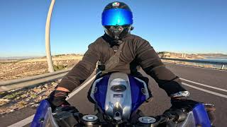 Yamaha yzf r125 ride sunny day / GoPro hero12 4k