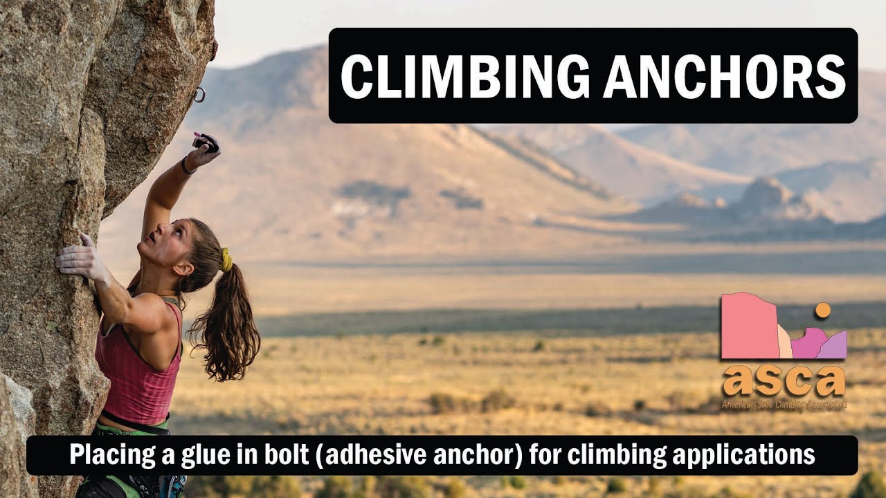 Placing a Glue In Bolt | Adhesive Anchors | Rock Climbing Anchors