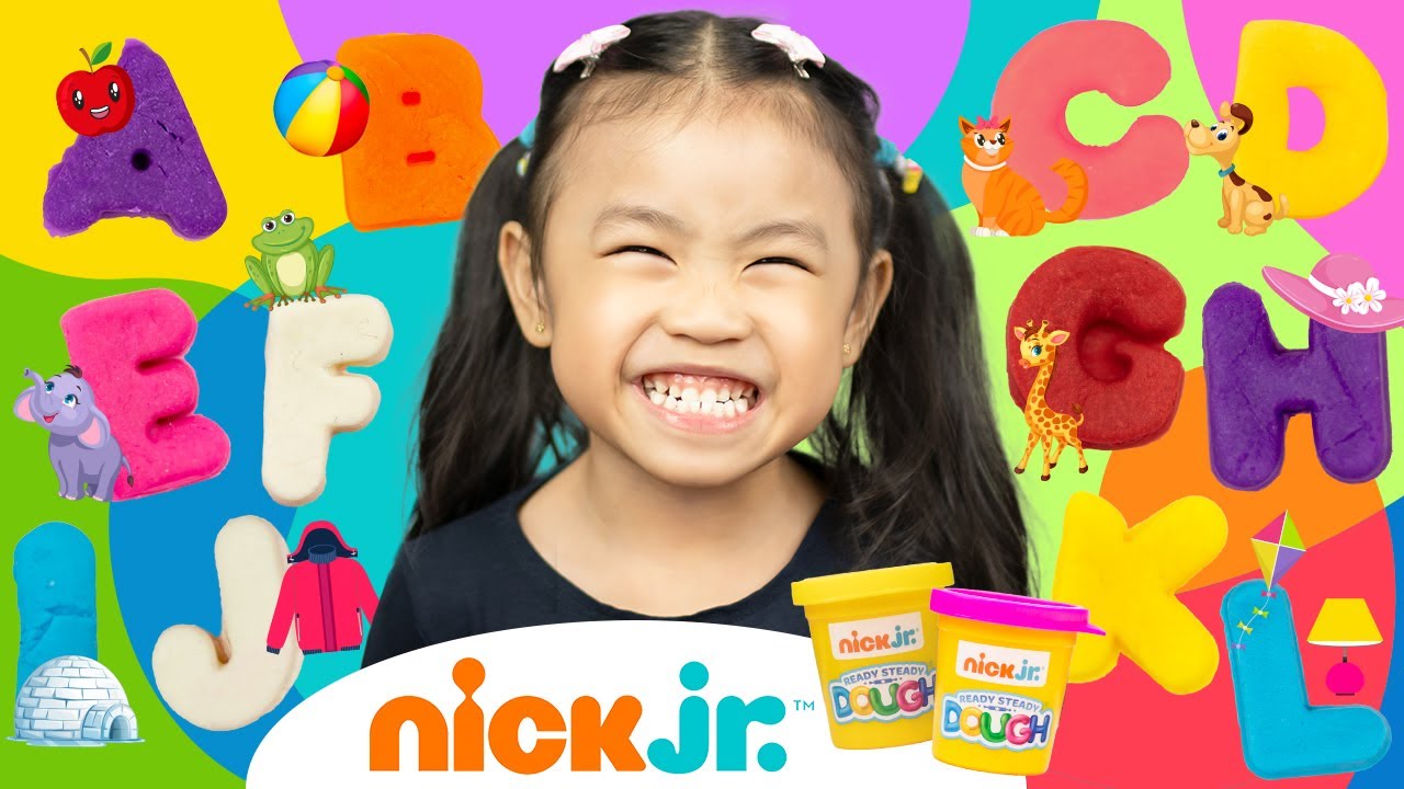 LEARN THE ALPHABET WITH PLAY DOH NICK JR PRESCHOOL | Life with RC - YouTube