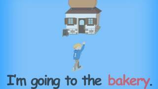 Super Star Level 3 Unit 8 Places in town chant
