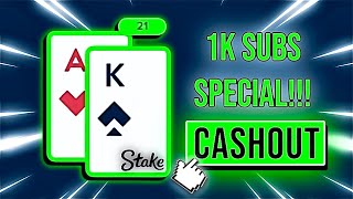 The 100 Stake Blackjack Session... 1K Subs Special