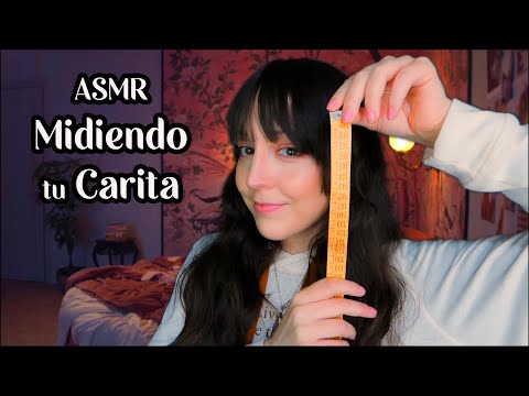 ⭐ASMR [Sub] Tomando Medidas de tu Carita! Roleplay Amiga en Español (Soft Spoken, Atención Personal)