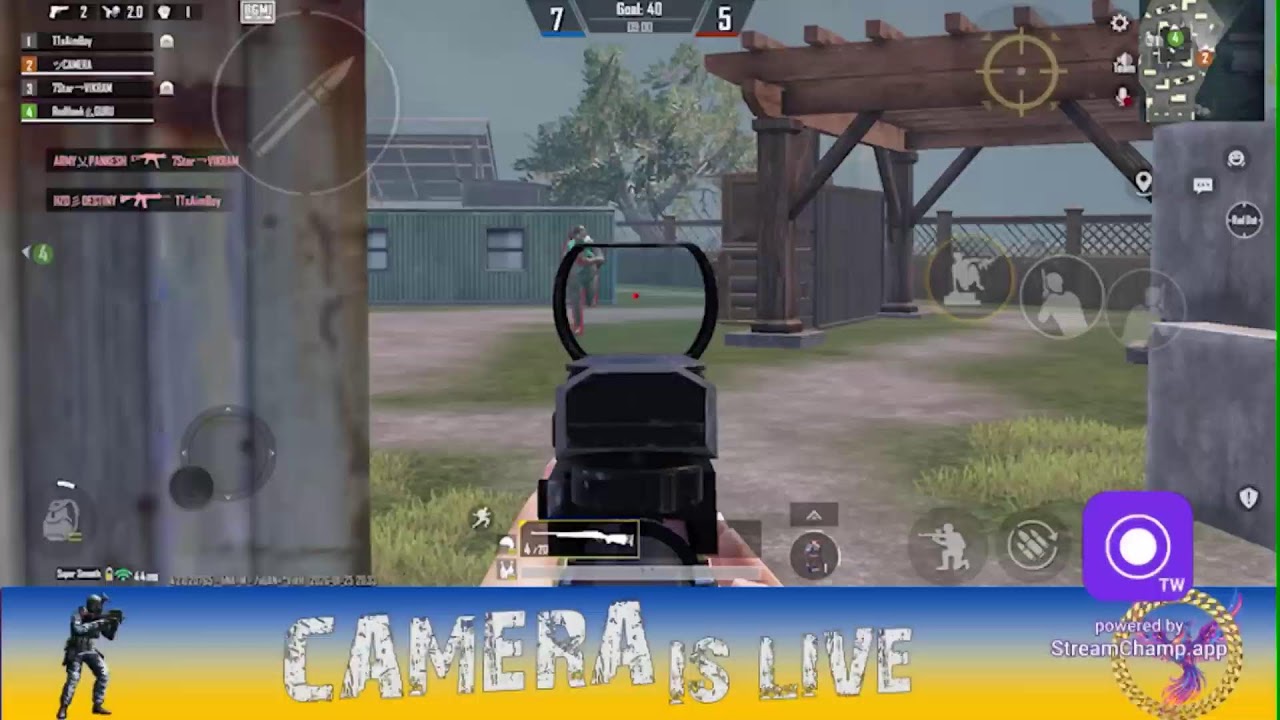 CAMERA IS LIVE TEAM CODE TDM 1V1 CHALLENGE ROYAL PASS GIVEWAY
