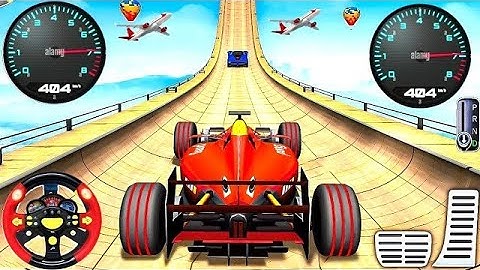 Formula Car Racing Stunts 3D| Impossible Car mega Ramp Simulator| Android gameplay #games #carracing