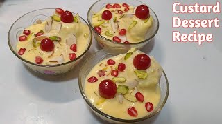 Custard Fruits Ball Recipe | Quick & Easy Custard Dessert Recipe | Custard Recipe |  Cook With Meeta