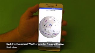 Dark Sky Hyperlocal Weather App for Android Review screenshot 2