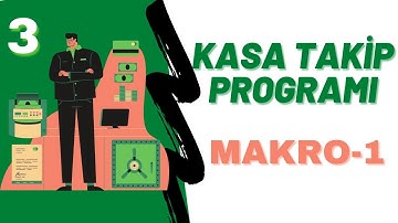KASA TAKİP PROGRAMI | Excelde Kasa Kayıt ve Takip Programı 3 | Kayıt Formu Makro İşlemleri