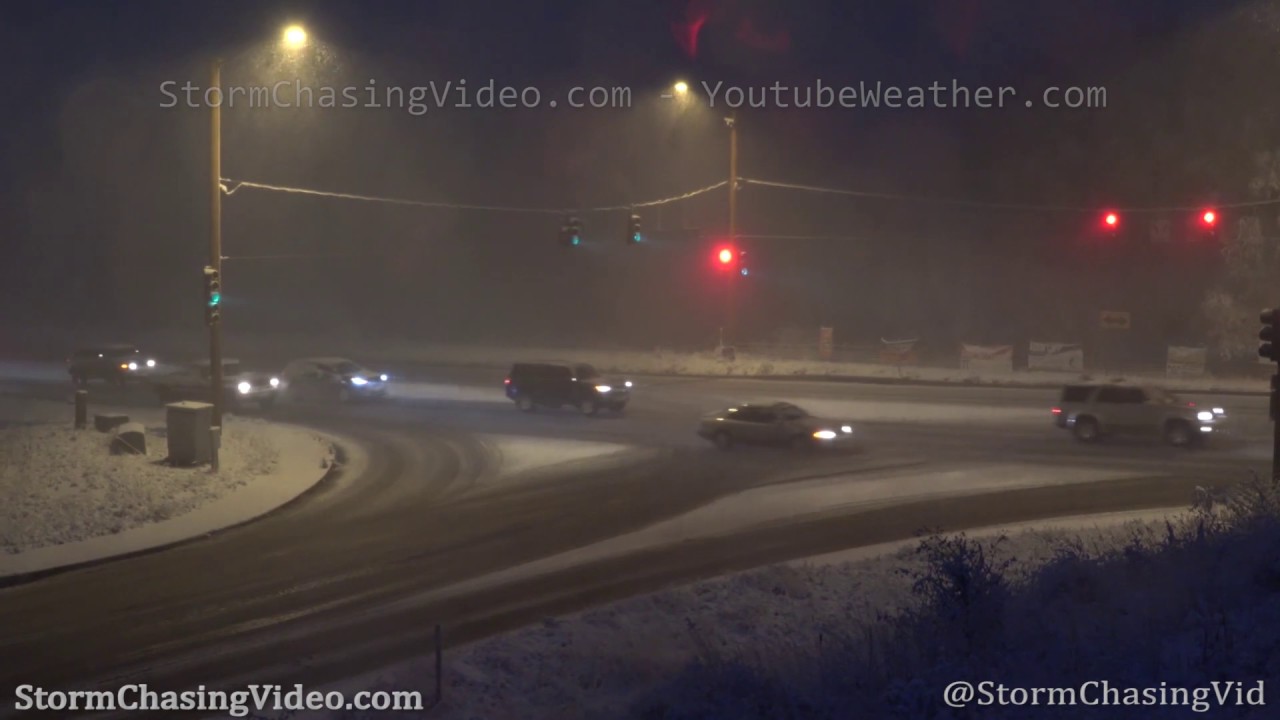 Colorado Springs, CO Major Winter Storm Brings Traffic to a Crawl - 10/23/2019