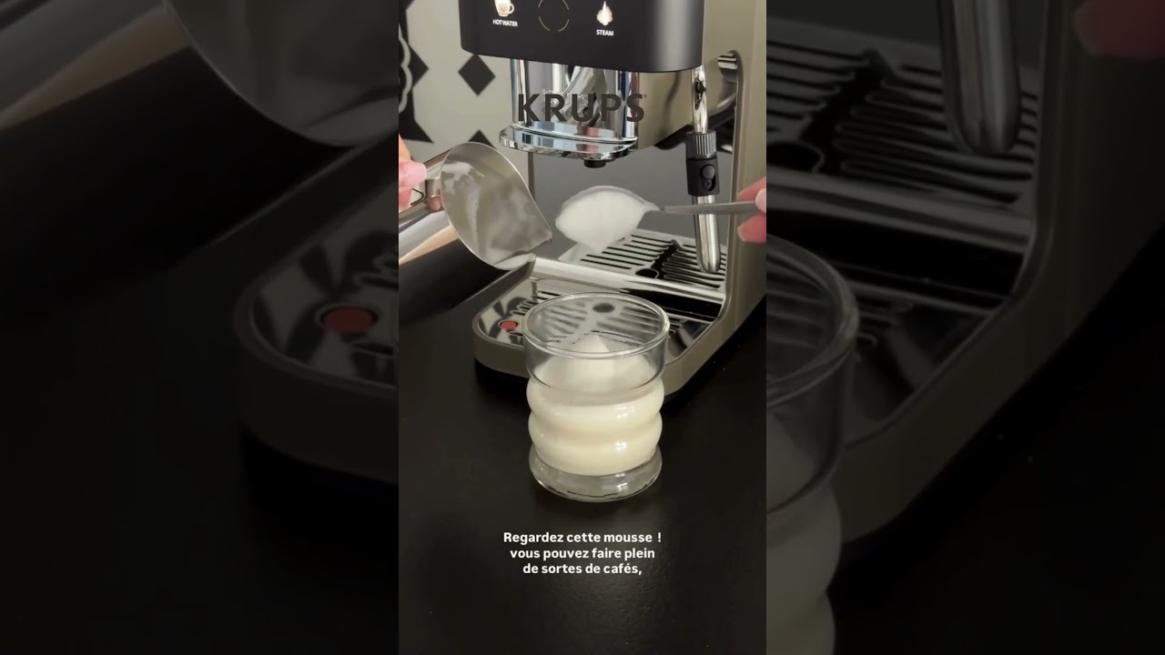 Découvrez l'innovation Coffee Crush, de KRUPS : l’intensité du grain, format mini !