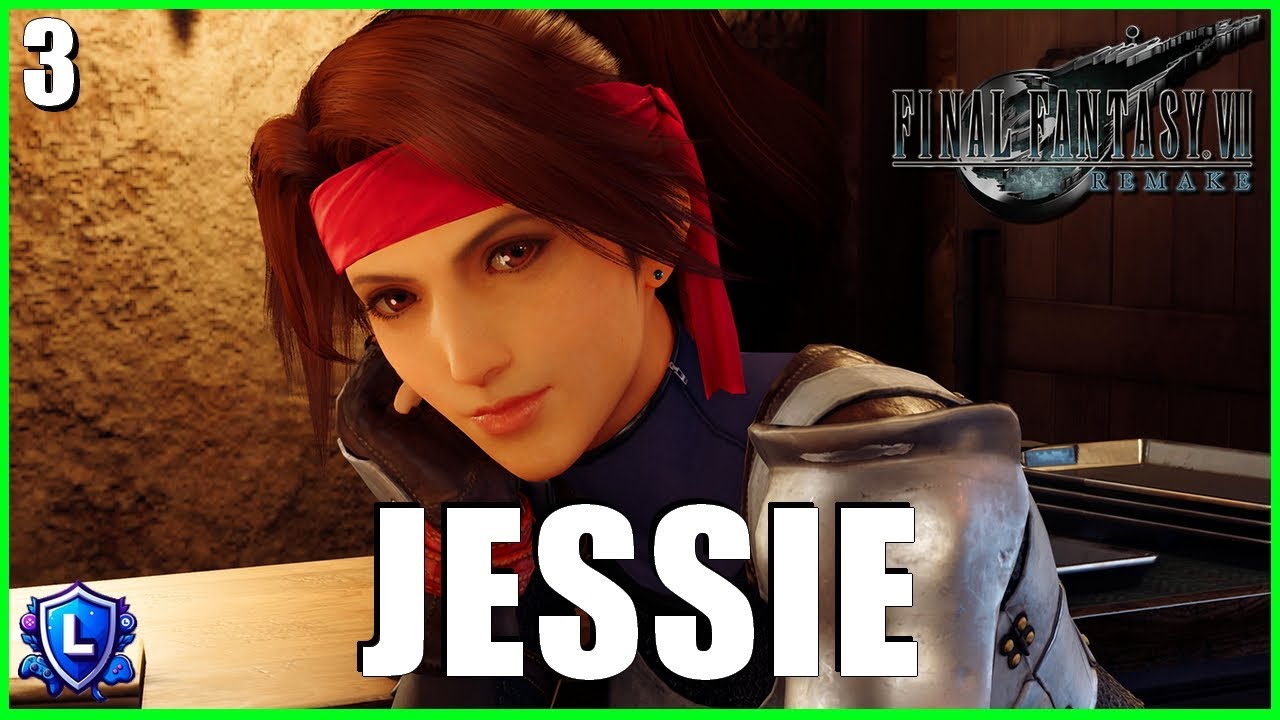 FF7 REMAKE #3 : Jessie au bar !