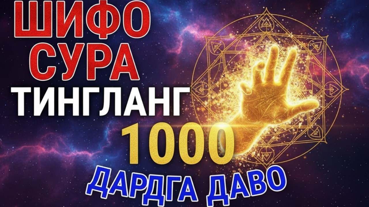 💎 Энг зўр ШИФО Сураси! Кўз тегиш, Қора сеҳр ва Касалликларга қарши Руқия