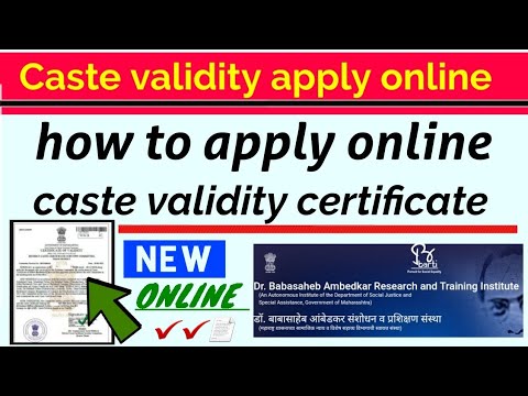 caste validity certificate online apply,maharastra caste validity kaise banaye 2022
