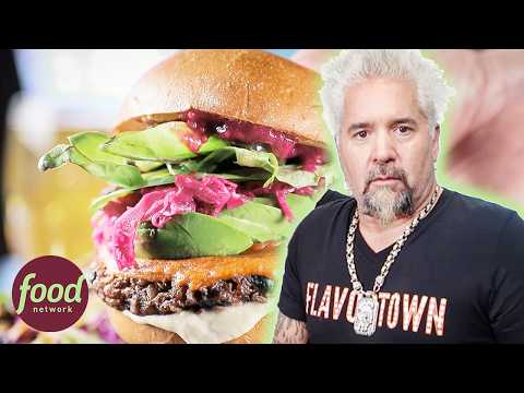 Guy Fieri Tastes Authentic Handmade Pork Buns In Sacramento | Diners, Drive-Ins, And Dives