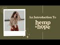 An Introduction To Hemp & Hope | Starting A Sustainable Fashion Brand