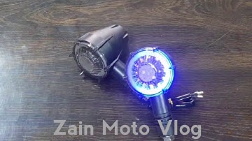Round Shape Led Indicator With Day Time Running Light