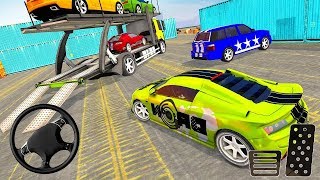 Real Car Transporter Truck 2019 - Multistory Car Transport Games - Android Gameplay screenshot 5