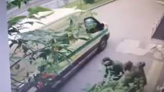 Ограбление инкассаторской машины в Красноярске