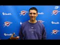 Practice Media Availability with Jaylin Williams + Coach Daigenault | April 3, 2026 | OKC Thunder