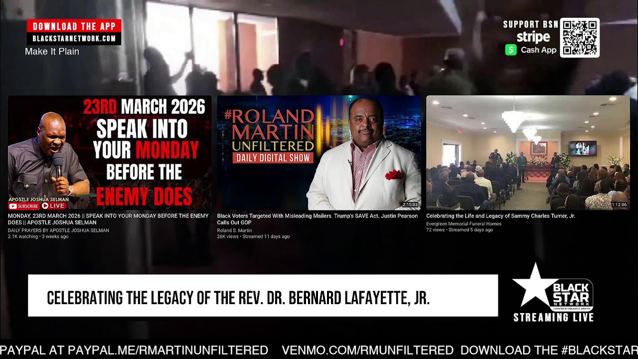Celebrating the Legacy of the Rev. Dr. Bernard Lafayette, Jr.