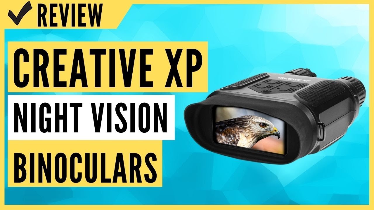 CREATIVE XP PRO Digital Night Vision Binoculars Review YouTube