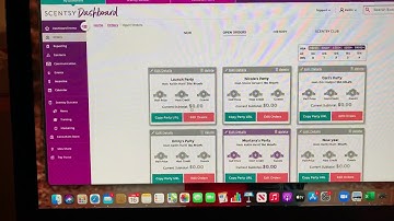 How to create a Scentsy party link