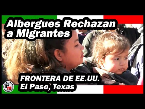 Migrantes venezolanos ilegales son rechazados en albergues de El Paso