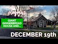 Enzo &amp; Louie&#39;s vlogmas 2021: Day 19 - Mystery British Snack, a Giant Gingerbread House &amp; a Surprise!