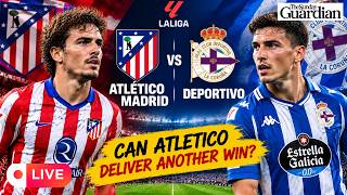 Atletico Madrid vs Deportivo LIVE: Match Highlights