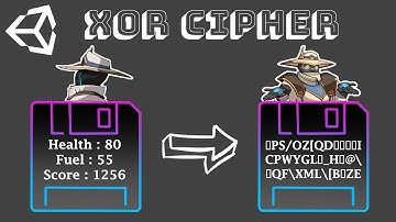 Unity cifrar y descifrar datos guardados | Metodo XOR Cipher