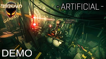 ARTIFICIAL - Full DEMO Walkthrough (1st Person Puzzle Game)