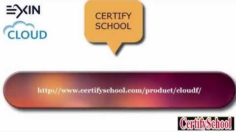 CLOUDF Exam Video Guide