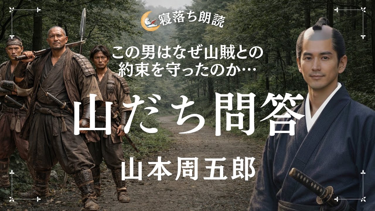 【寝落ち朗読】山だち問答  山本周五郎  ドラマ原作【プロの語り】