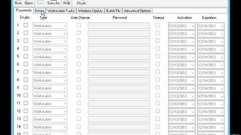 Servers: Deep Freezing PCs