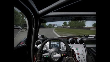 NFS Shift Hot Lap Road America with Pagani Zonda R