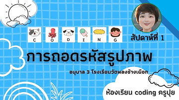 01 CODING อนุบาล 3 สัปดาห์ที่ 1