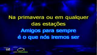 Video thumbnail of "Jayne - Amigos Para Sempre (Karaoke)"
