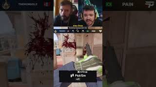 O cs brasileiro em um round... #cs2  #gaules #xplaygg