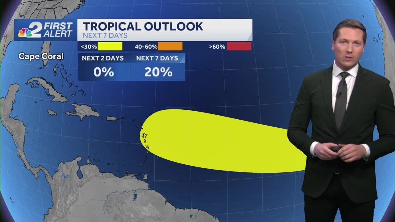 Tropical wave being monitored over the Atlantic Ocean - YouTube